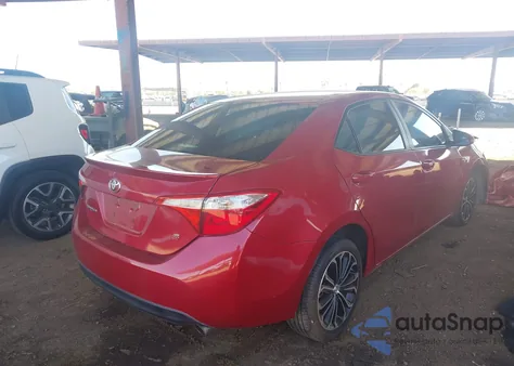 2015 Toyota Corolla S Plus from USA, damaged, VIN 5YFBURHE1FP193579